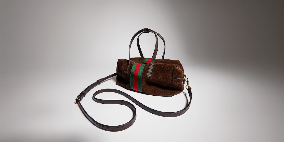 Small boston bag with Web